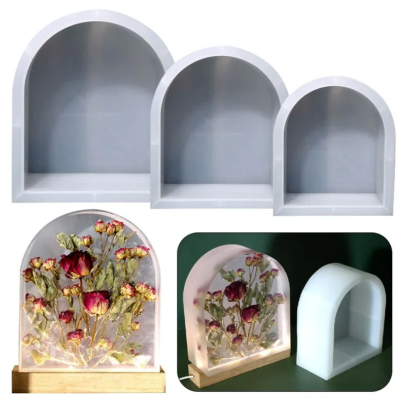 Floor Lamp Arched - قوس كبير الحلي بالتنقيط قالب مطاطي