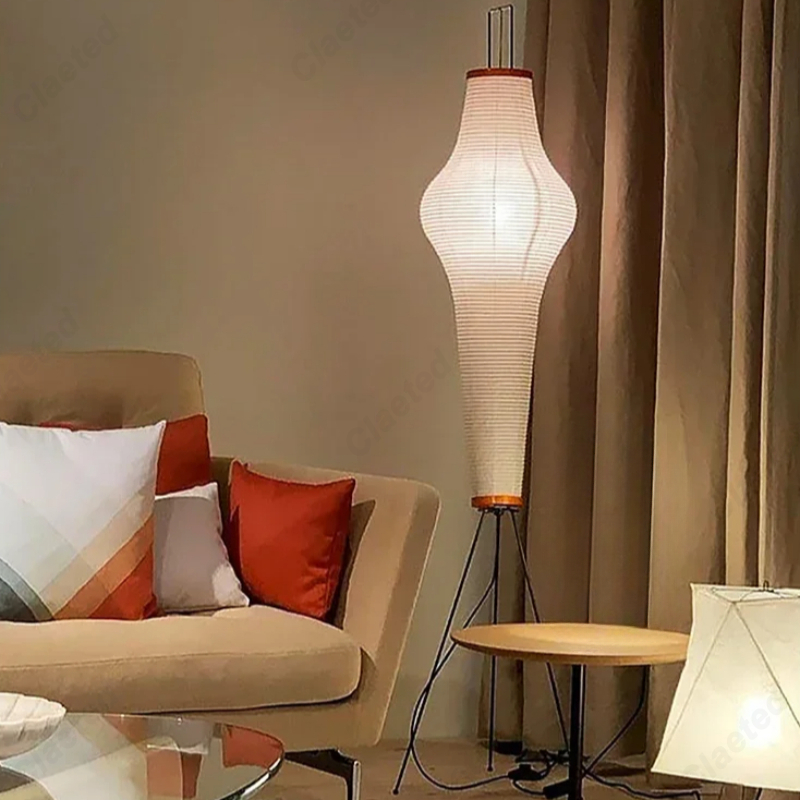 Floor Lamp Arched - بسيطة ومبتكرة LED الأرز ورقة مصباح