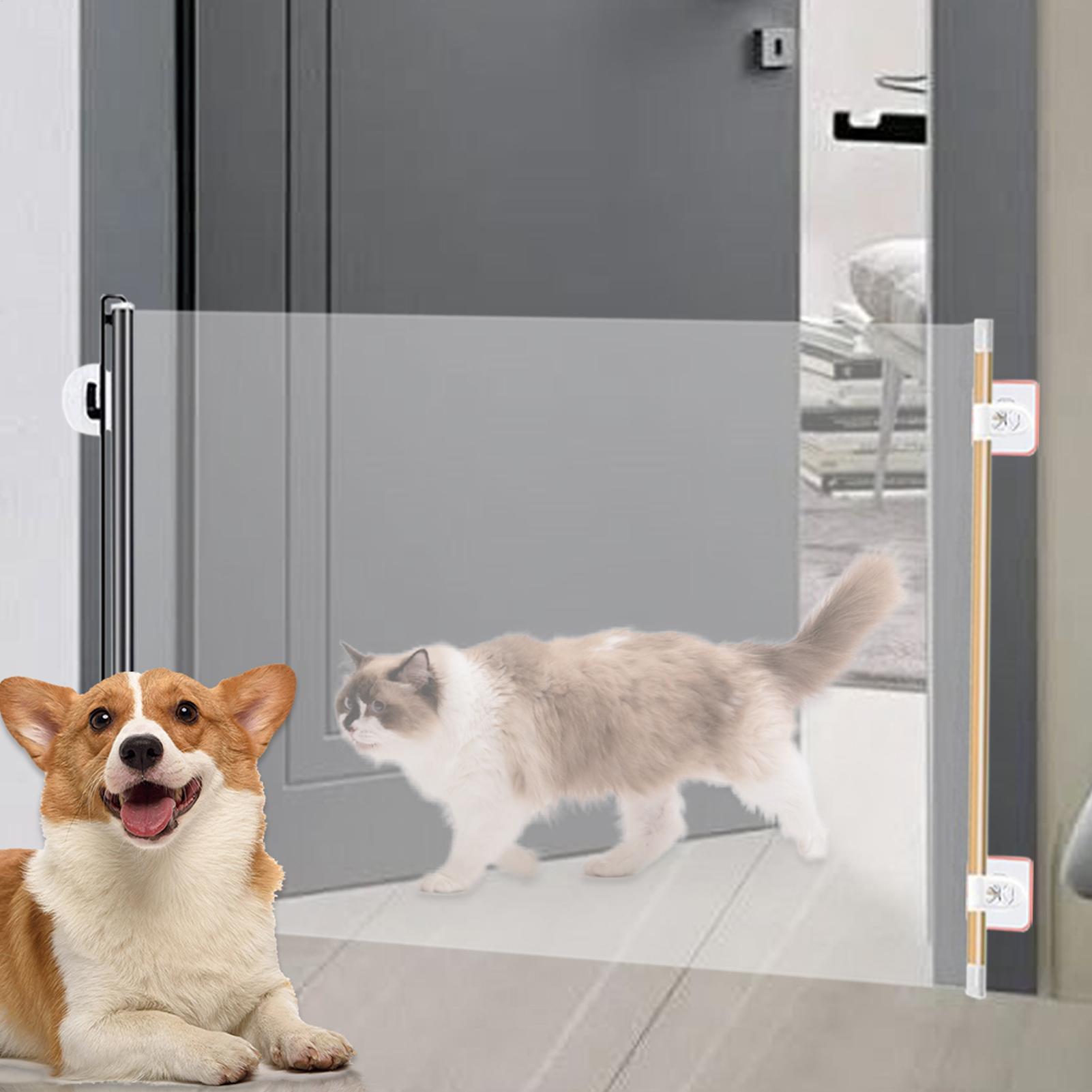 Partition Screen Divider - بوابة قابلة للطي للحيوانات الأليفة، حاجز