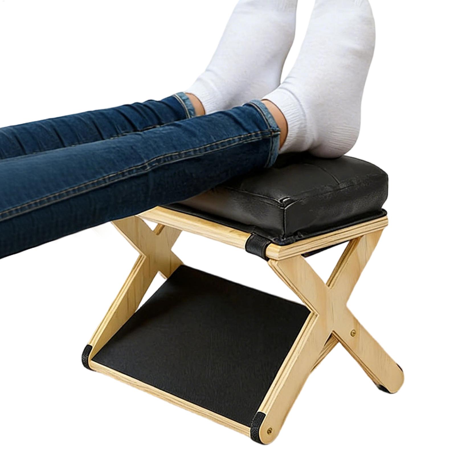 Office Furniture Wholesale - مسند قدم خشبي مزدوج الطبقات غير