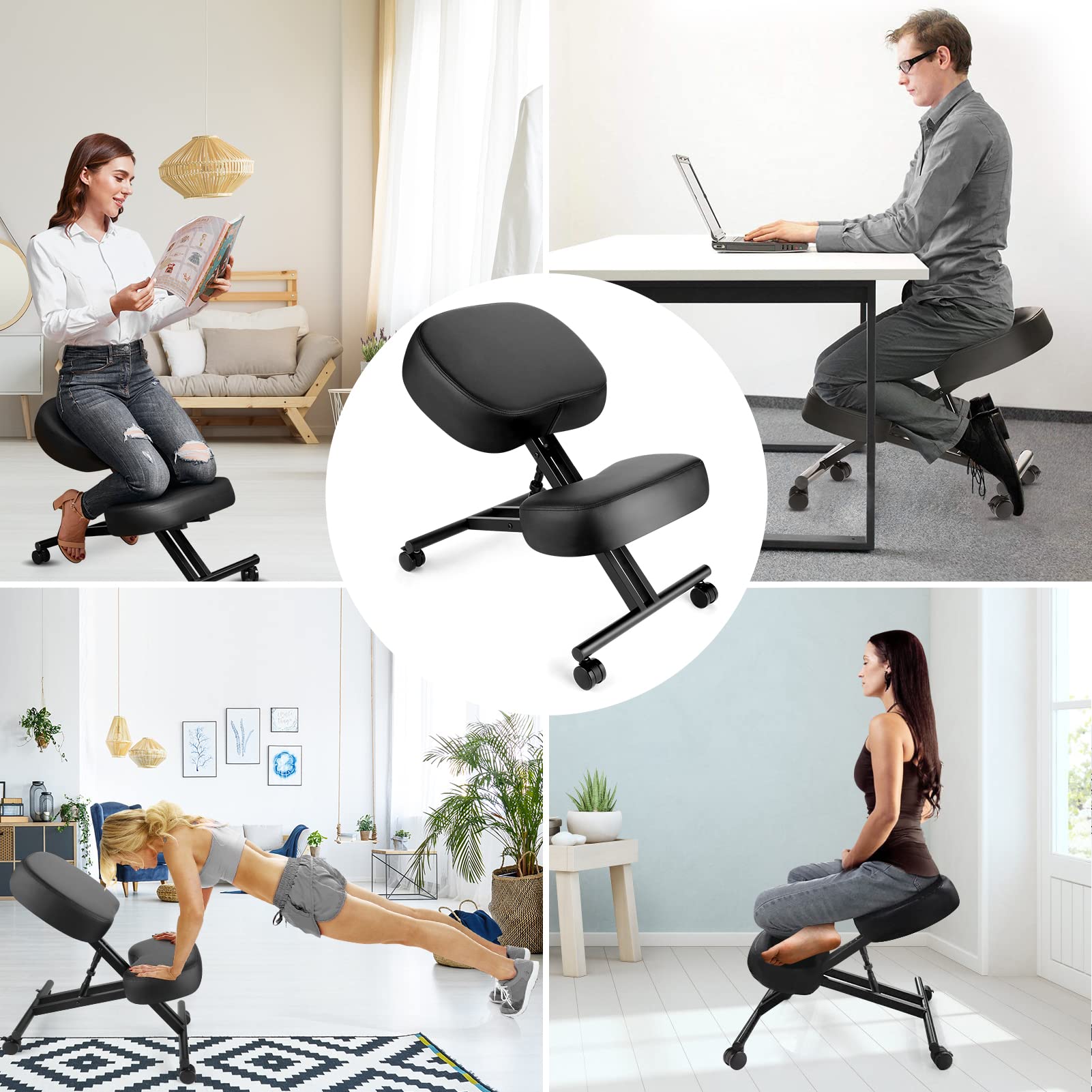 كرسي للركوع مريح للمكتب، مقعد  - مراجعة Furniture Chairs For Office وسعره