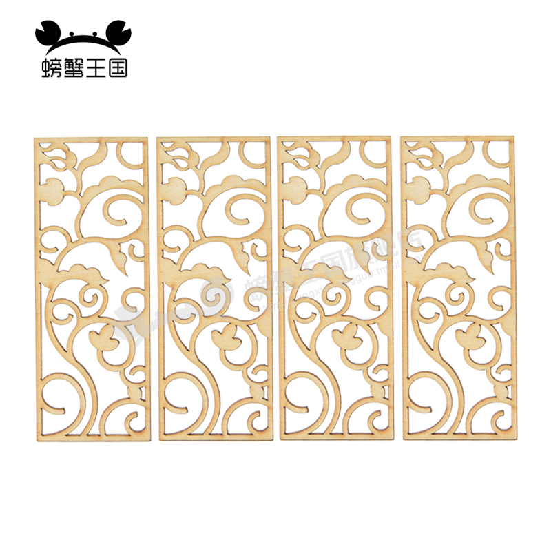 4 قطع من حواجز تقسيم خشبية مصغ - مراجعة Partition Screen Divider وسعره