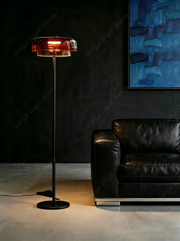 مصباح أرضي زجاجي فاخر بتصميم إ - مراجعة Floor Lamp Arched وسعره