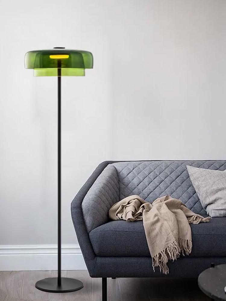 مصباح أرضي زجاجي فاخر بتصميم إ - مراجعة Floor Lamp Arched وسعره