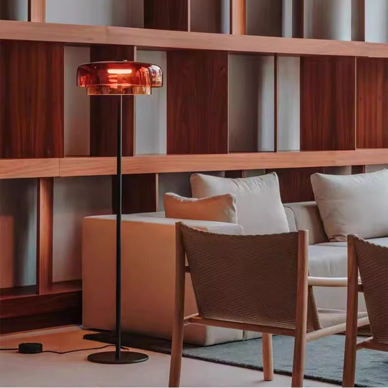 مصباح أرضي زجاجي فاخر بتصميم إ - مراجعة Floor Lamp Arched وسعره