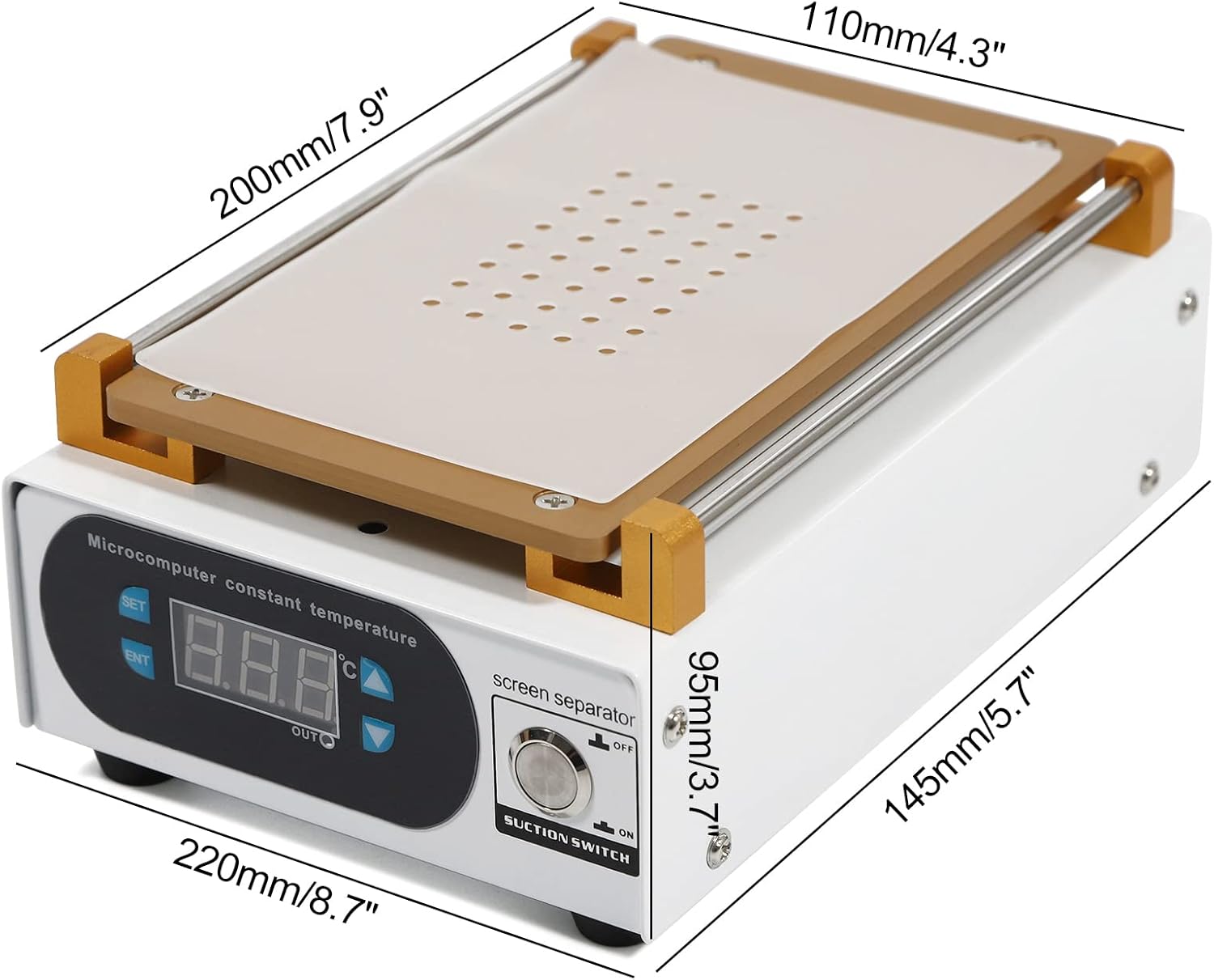 آلة فاصل شاشة LCD مقاس 7 بوصة، - مراجعة Partition Screen Divider وسعره
