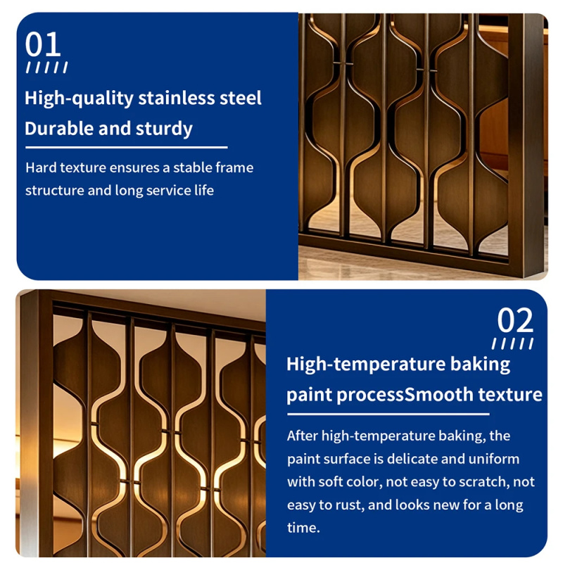 حاجز غرفة من الفولاذ المقاوم ل - مراجعة Partition Screen Divider وسعره