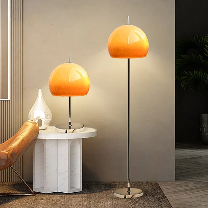 مصباح طاولة زجاجي بتصميم باوها - مراجعة Floor Lamp Arched وسعره