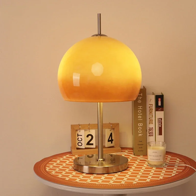 مصباح طاولة زجاجي بتصميم باوها - مراجعة Floor Lamp Arched وسعره