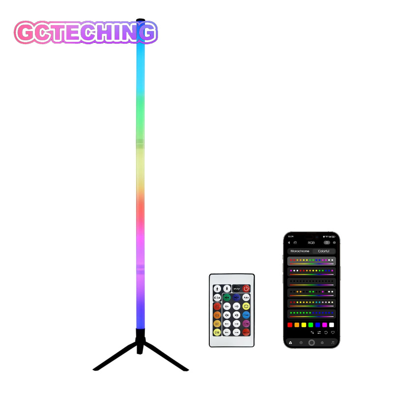 مصباح أرضي LED RGB بطول 120 سم - مراجعة Floor Lamp Arched وسعره